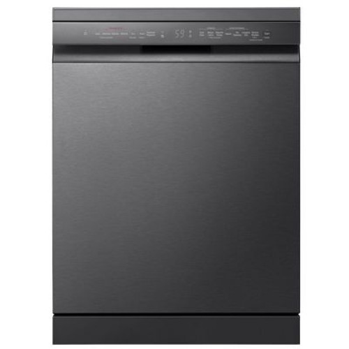 ΗΠΠ ΕΛΕΥΘ 60CM LG DF365FMS BLACK B 14ΣΕΡΒ (3ο ΡΑΦΙ / ΑΤΜΟΥ / Wi-Fi)